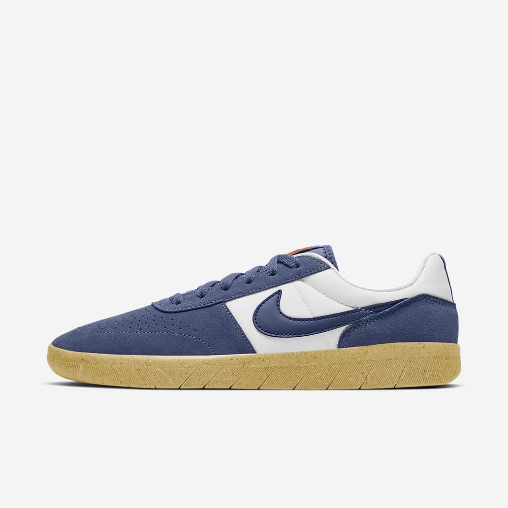 Chaussure De Skate Nike SB Team Classic Bleu Marine 0837-926 Mystic Navy/White/Starfish/Mystic Navy Homme | ZTC-02189474